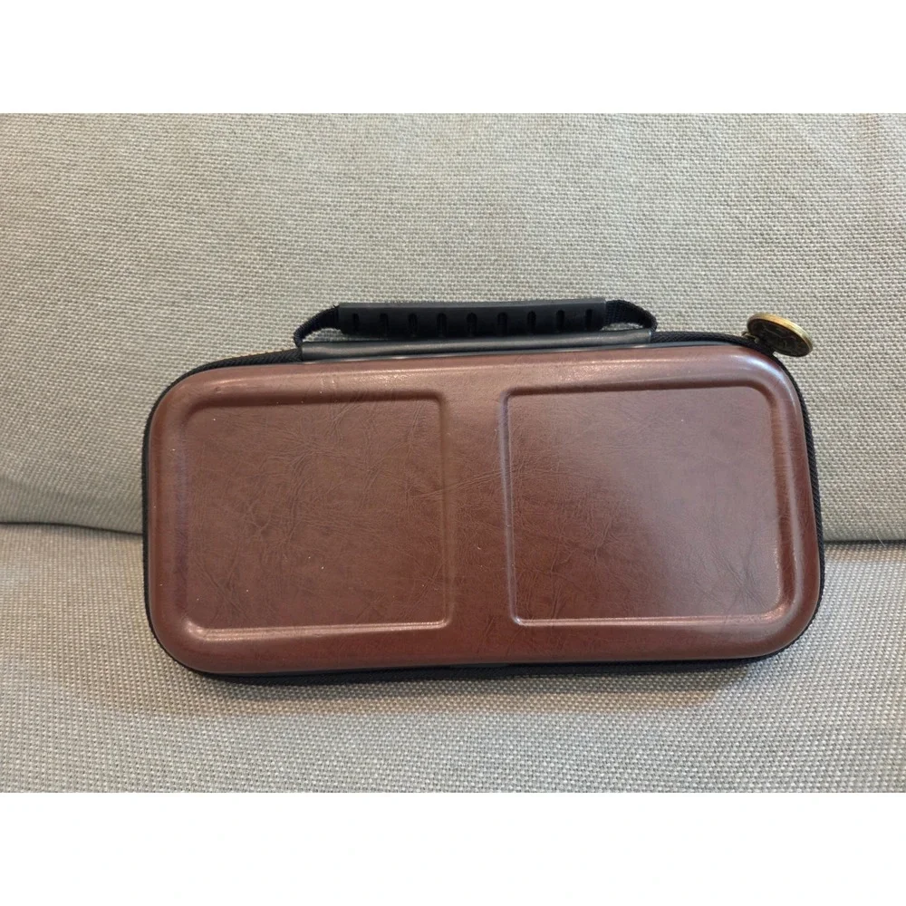 Licensed Nintendo Switch Deluxe Zelda Link Travel Case Faux Leather